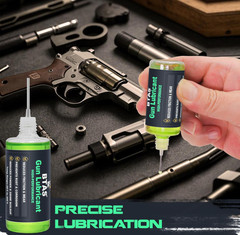 Gun Cleaner & Lubricant CLP Kit 2oz Spray & 1oz Needle Oiler Firearm Maintenance