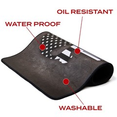 TekMat Ultra Premium Gun Cleaning Mat – 20″ X 15″ – Punisher Blue Line