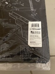TekMat Non-Skid Cleaning Mat for use with Sig Sauer P320, Black 17″ X 11″