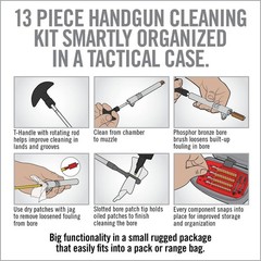 Real Avid Gun Boss Compact Handgun Gun Cleaning Kit – AVGCK310-P