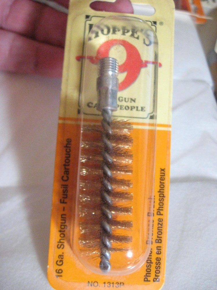 Hoppe’s 1313P Gun Bore cleaning brush 16 Ga. Shotgun