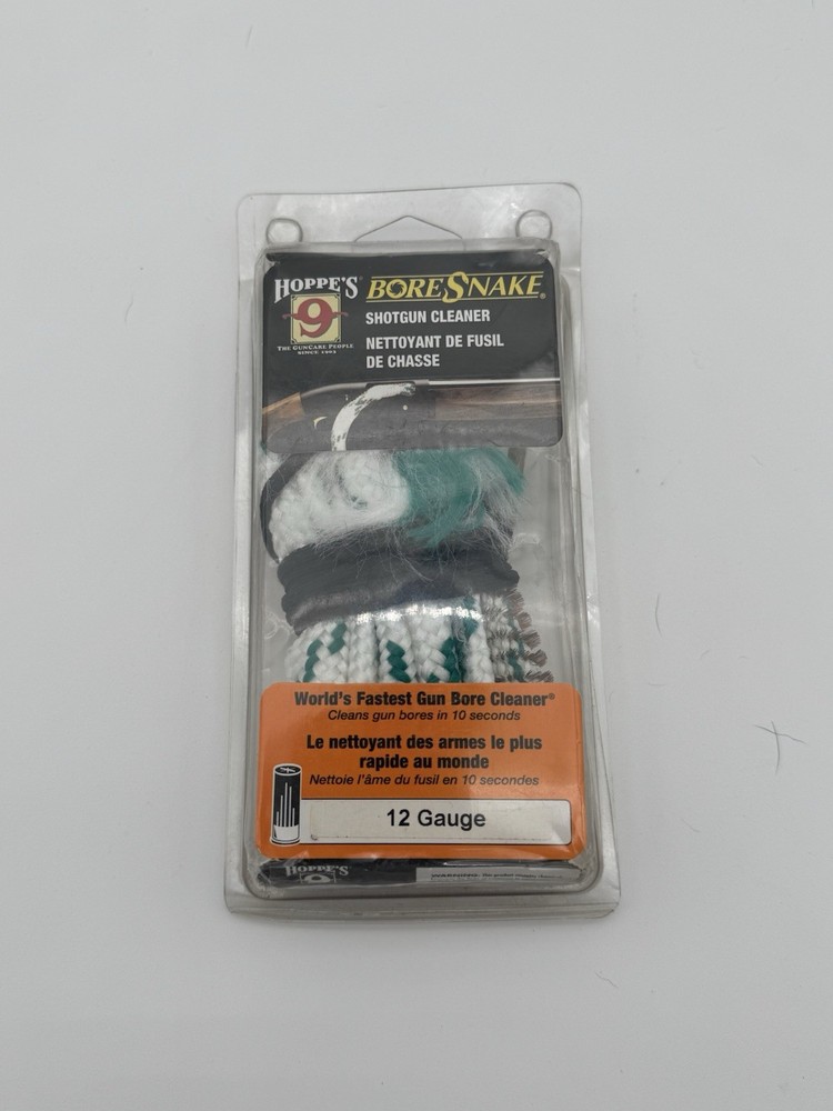 Hoppe’s 9 BoreSnake Shotgun Cleaner – 12 Gauge – New in Pack