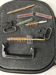 Universal Pistol Gun Cleaning Kit w A Few Gun Accessories Lot