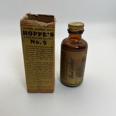Savage Solvent And Vintage 1937 Hoppe’s No. 9 With Insert. See Pics!