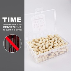Efficient .177 Caliber Cleaning Pellets – 300 Count in Compact Storage Box