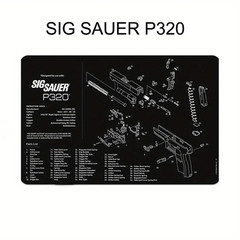 Pistol Gun Cleaning Mat