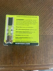 Huntego 20 Gauge CleanShot Shoot-Thru Gun Bore Cleaner ~ NEW ~ 4 Pack Of Shells