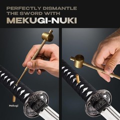 Katana Cleaning Kit – Maintenance Set with Sword Choji Oil – Care for Samurai Ja