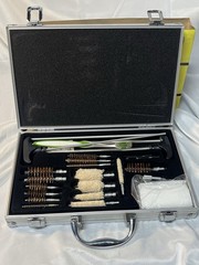 NcSTAR Universal Gun Cleaning Kit 28pc .17-.40/10mm w/ Aluminum Carry Case