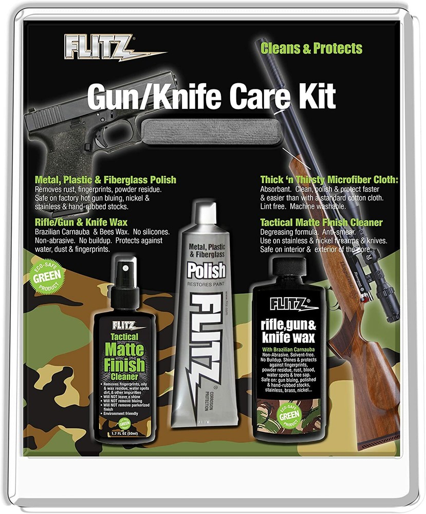 FLITZ Gun & Knife Care Kit KG41501P (SEE VIDEO)