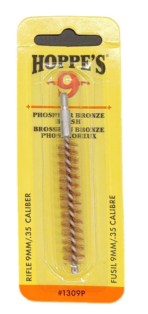 NEW! Hoppe’s No. 9 Phosphor Bronze Brush .35 Caliber/9mm Pistol 1309P