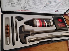 Kleen Bore HandGun Cleaning Kit w/ Steel Rod 38/357/9mm Model # PK-210
