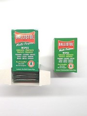 Ballistol Box of 10 Multi Purpose Gun Cleaning wipes-Preserving Oil-GET 1 FREE!