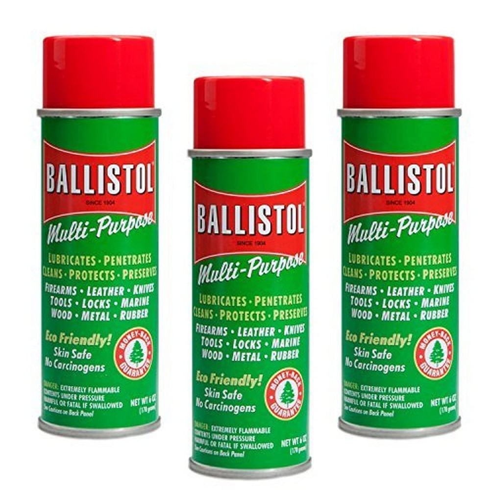 Multi-Purpose Non-CFC Aerosol Can Lubricant Cleaner Protectant 6 oz, 3 Pack