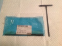 U.S.Military Small Arms HANDLE SECTION for gun cleaning rod, 1005-01-113-0321