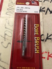 Outers Rifle Phosphor Bronze Bore Brush, .270,.280,.284 Cal/Bronze #83105