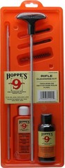 Comprehensive Hoppes Clamshell Kit with Aluminum Rod for .22 to .257 Cal Rifles