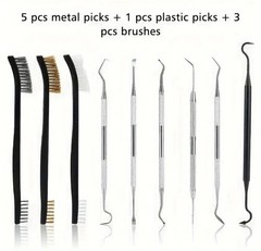 Universal Gun Cleaning Kit for Rifle Pistol Shotgun Muzzleloader for any Caliber