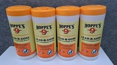 4 Pack Hoppe’s Lead-B-Gone Skin Cleaning Wipes 40 Count EXP 07/2027 NEW SEALED