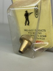 Pro-Shot Brass Muzzle Guard .22 .26 .27 Cal Rod Brand New