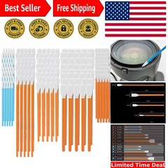Versatile 1000-Piece Microfiber Swab Kit – Ideal for Electronics and Crafts