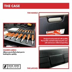 Gun Cleaning Kit for Rifle Pistol Shotgun Muzzleloader for any Caliber Universal