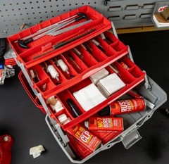 Shooter’s Choice Bullseye Box Universal Rifle, Pistol, Shotgun Cleaning Kit