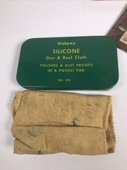 Vintage Outers Gunslick Rifle Kit No. 477 Tin Gun Cleaning Kit 22 Caliber 420