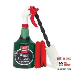 Wheel Cleaning Kit – Includes Wheel Cleaner – Long-Reach 35 Fl Oz – Pack of 1