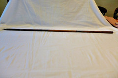 Antique Wood-Brass Cleaning Rod Gun Rifle/Shotgun Barrel 3 Piece Wooden NICE