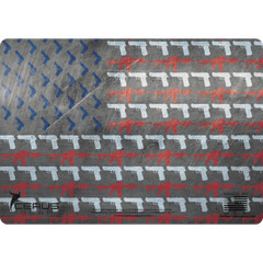Red White & Blue Gun Flag Pro Mat Handgun Gun Cleaning Mat Cerus Gear