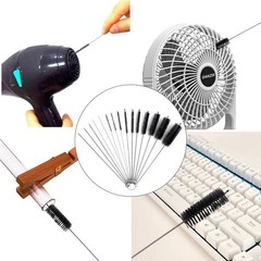5Pcs Nylon Cleaning Brush Set Multi Functional Straw Sewing Machine Tool Kit