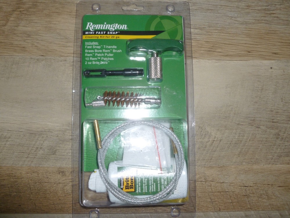 REMINGTON Mini Fast Snap Cleaning Kit for 20 ga New –