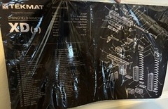 TekMat For SPRINGFIELD ARMORY XD (s) CLEANING MAT – 11″ X 17″