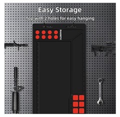 Rifle Gun Cleaning Mat 35.5” Magnetic Anti-Slip Rubber Workbench Mat Tacnature