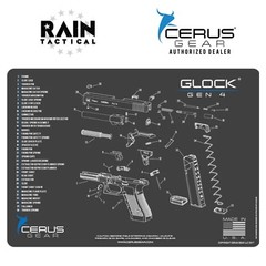 For GEN 4 GLOCK BENCH MAT & Ghost Tool 17 19 20 21 22 23 26 27 34 35 36