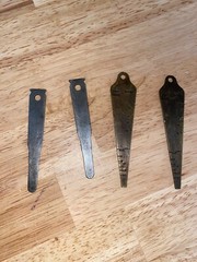 Colt Remington Rifles Bore Gauge Set x4 Gun Rifle Knife Blade Opener Keychain US