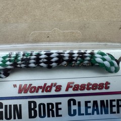 Worlds Fastest Gun Bore Cleaner Boresnake National Tech Labs .38 .357 9mm Pistol