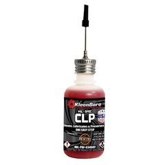 Kleen-Bore Mil-Spec CLP Liquid, 1oz Easy-to-use Squeeze Bottle with Needle Tip