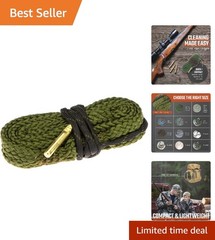 Lightweight Portable Gun Cleaner Rope For Rifles Pistols and Shotguns All-in-One