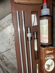 Vintage Outers P-477-22 Shotgun Cleaning Kit With Original Box Plastic Case Nice