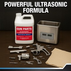 Ultrasonic Gun Cleaning Solution – 1 Gallon/128oz [Made in USA] Concentrated For