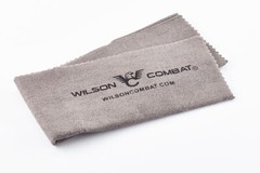 Wilson Combat Silicone Gun & Reel Cleaning Cloth, Gray, WC Logo 267