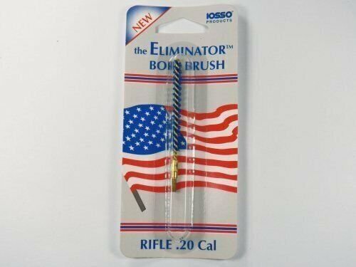 Iosso 19018 Eliminator Premium Bore Brush.20 Caliber Rifle