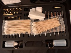 iunio Gun Cleaning Kit Universal Gun Cleaning All Caliber with Mat and Carryi…