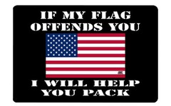 USA American Flag I’ll Help Pack Gun Cleaning Mat Bench Pad Gift for Gun Owne…