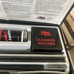 VINTAGE Kleen Bore Gun Cleaning Kit in Original Box USED model # UK-213