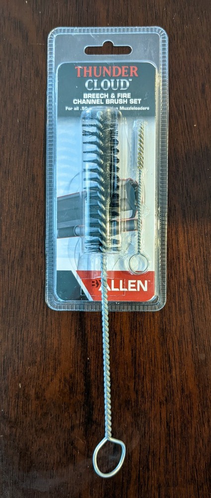 ALLEN Thunder Cloud Breech & Fire Channel Brush Set .50 Caliber Muzzleloader