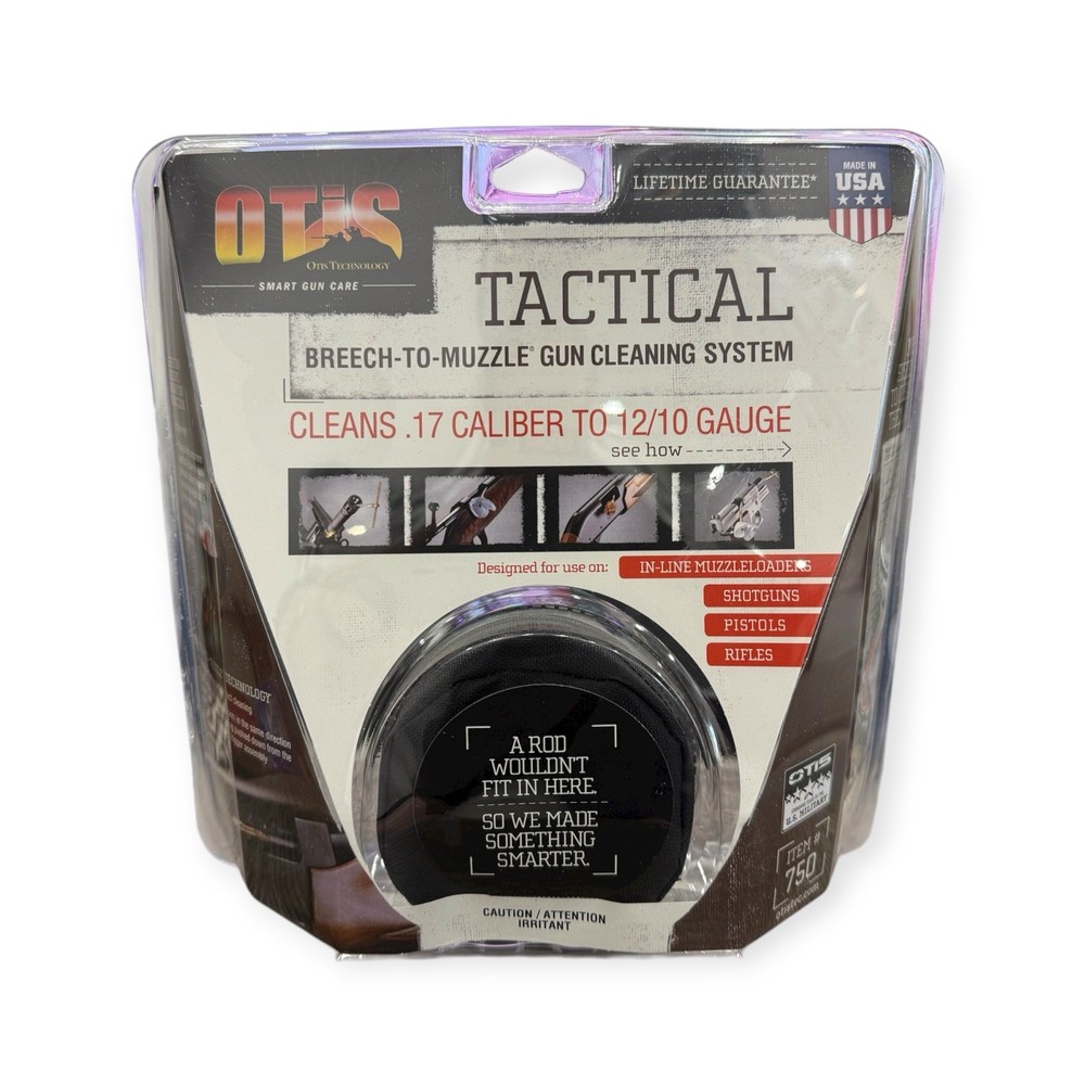 Otis Technology Universal .17 Cal – 12/10 Ga gun Cleaning Kit – BRAND NEW