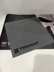 TekMat 17in Printed Gun Cleaning Mat Punisher, Black, TEK-17-PUNISHER Bench Mat